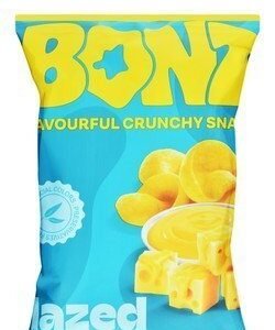 Bonz Crunchy Glazed Cheese Snacks - artificial colors free  preservatives free 40 gr