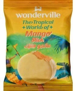 Wonderville Mango Ice Cream Stick Coated with White Chocolate