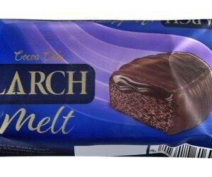 Larch Melt Cocoa Cake Filled with Chocolate Sauce