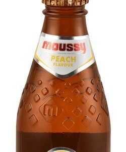 Moussy Non-Alcoholic Malt Beverage Peach Flavor 275 ml