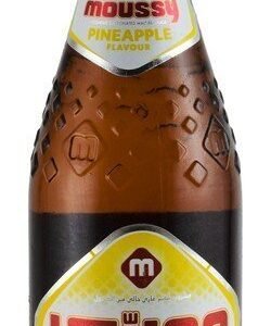 Moussy Non-Alcoholic Carbonated Malt Beverage Pineapple Flavor 275 ml