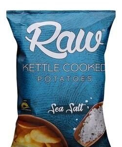 Raw Sea Salted Potatoes Chips 40 gr