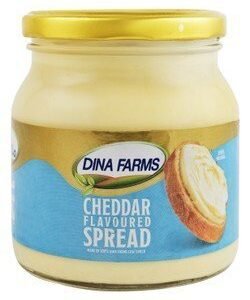 Dina Farms Full Fat Processed Cheddar Cheese Spread 500 gr