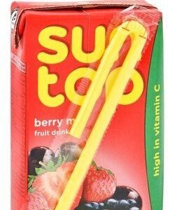 Sun Top Long Life Berry Mixed Juice - artificial sweeteners free  preservatives free  artificial color free 250 ml