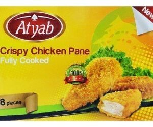Atyab Frozen Crispy Chicken Pane (8 Pieces) 400 gr
