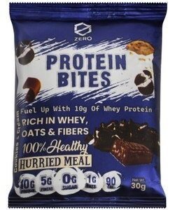 Zero 10g Protein Bites Cookies & Cream Flavor - no added sugar  gluten free