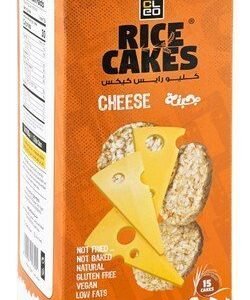 Cleo Rice Cakes Cheese Flavor (15 Pieces) - vegan  gluten free  lactose free 105 gr