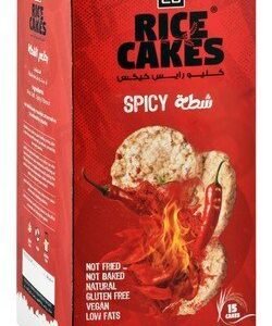 Cleo Spicy Rice Cakes (15 Pieces) - vegan  gluten free  lactose free