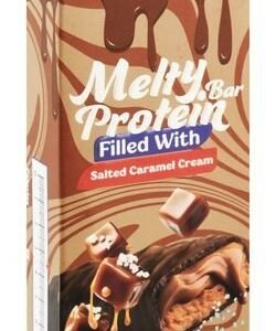 Zero Melty Protein Bar Filled with Salted Caramel Cream