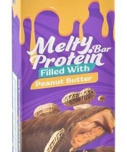 Zero Melty 22g Protein Bar Filled with Peanut Butter Spread - no added sugar