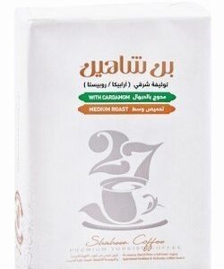 Shaheen Oriental Turkish Arabica & Robusta Ground Coffee with Cardamom Medium Roast 200 gr