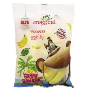 Magical Gummy Candies Banana Flavor - gluten free 80 gr