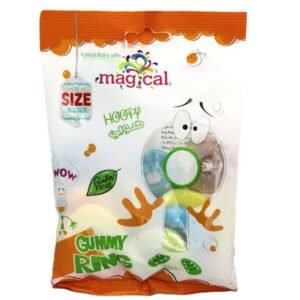 Magical Assorted Gummy Rings - gluten free 80 gr