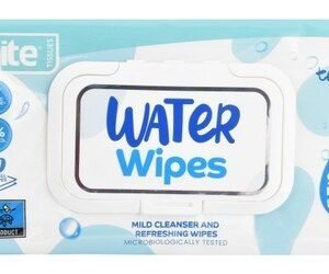 White Mild Cleanser & Refreshing Water Wipes - alcohol free 50 wipes