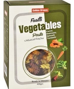 Golden Breeze Vegetable Fusilli Pasta 400 gr
