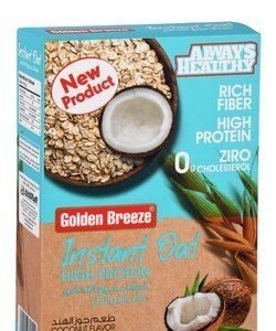 Golden Breeze Instant Oats Coconut Flavor - cholesterol free  trans fat free