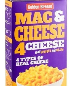 Golden Breeze Mac & Cheese 4 Cheese Flavor - preservatives free  artificial colors free
