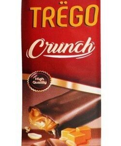 Trego Crunch Peanut & Caramel Chocolate Bar 50 gr