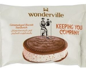 Wonderville Caramelized Biscuit Ice Cream Sandwich 135 ml