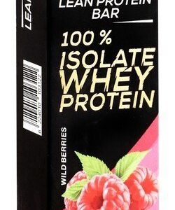Zero 100% Isolate 24g Lean Whey Protein Bar Wild Berries Flavor - no added sugar  artificial sweetener free  cholesterol free 70 gr