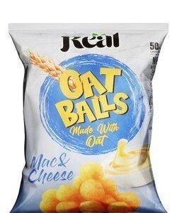 Real Baked Mac & Cheese Oat Balls - soy free  artificial colors free 40 gr