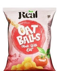 Real Baked Tomato & Basil Oat Balls - soy free  artificial colors free 50 gr