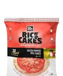 Cleo Salted Popped Rice Cakes (5 Pieces) - vegan  gluten free  no added preservatives 35 gr