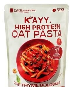 KAYY 17g Protein Instant Oat Pasta Olive Thyme Bolognese Flavor