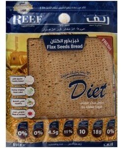 Reef Flaxseeds Bread (8 Pieces) - preservatives free  no added sugar