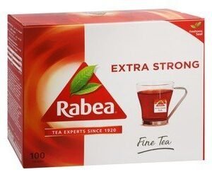 Rabea Extra Strong Black Tea Bags 100 per pack