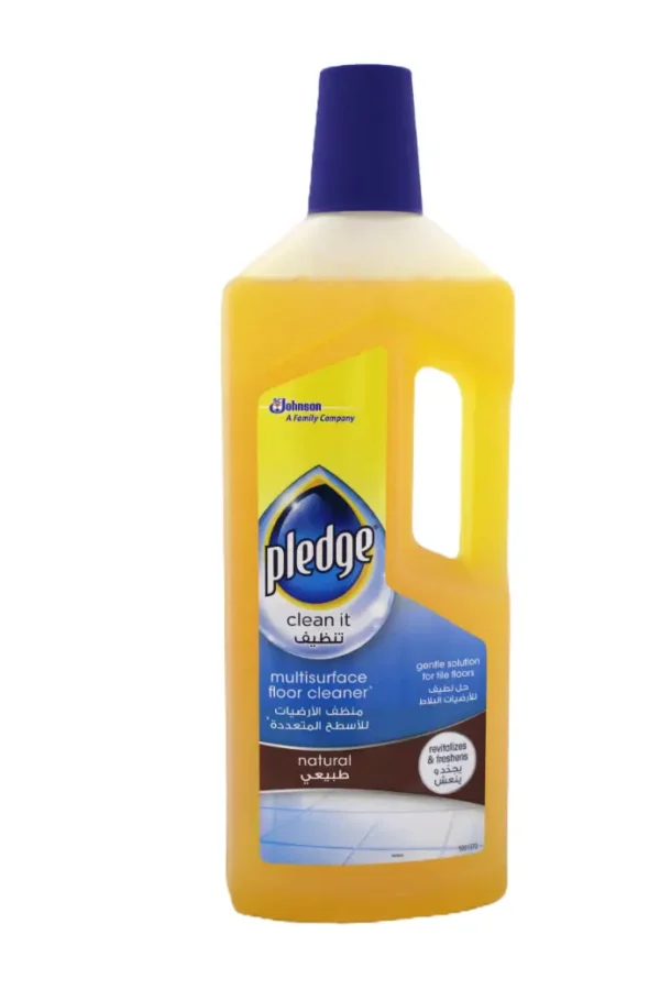 Pledge Clean Pledge Clean It Multi Surface Floor Cleaner Liquid Natural Scent 750 ml ...