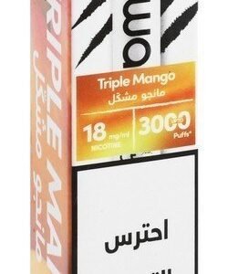 Waka Solo 2 3000 Puffs Disposable Vape Triple Mango Flavor (18mg/ml) 1 pcs