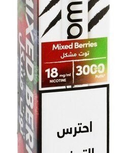 Waka Solo 2 3000 Puffs Disposable Vape Mixed Berries Flavor (18mg/ml) 1 pcs