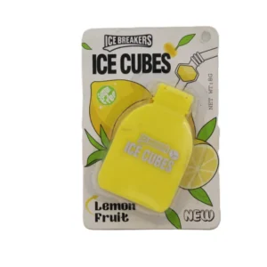 Ice Breakers Ice Cubes Gum Strawberry Flavor - vegetarian  sugar free 8 gr