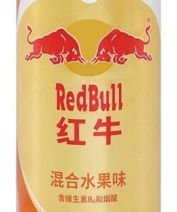 Red Bull Energy Drink with Vitamin B & Niacin Mixed Fruit Flavor - sugar free