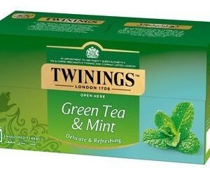 Twinings Mint Green Tea Bags 25 per pack
