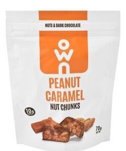 Own Peanut Caramel 10g Protein Nut Chunks - gluten free 70 gr