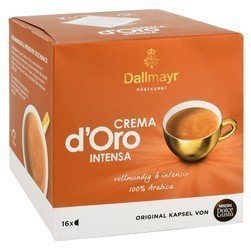 Dallmayr Golden Cream Arabica Coffee Capsules Intense Roast - Intensity 9 16 coffee capsules
