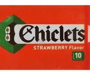 Chiclets Gum Strawberry Flavor