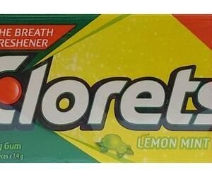 Clorets Chewing Gums Lemon Mint Flavor (10+2 Free)