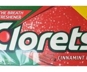 Clorets Chewing Gums Cinnamint Flavor (10+2 Free)