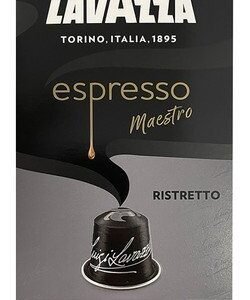 Lavazza Maestro Espresso Coffee Capsules - Intensity 12 10 coffee capsules