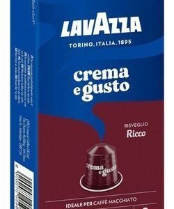 Lavazza Crema & Gusto Ricco Coffee Capsules - Intensity 11 10 coffee capsules