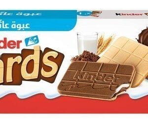 Kinder Cards Wafer Biscuits Filled with Cocoa & Milk - colors free  preservatives free 10 x 25.6 gr