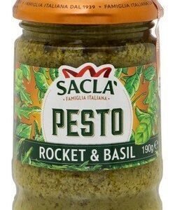 Sacla Famiglia Italiana Rocket & Basil Pesto 190 gr