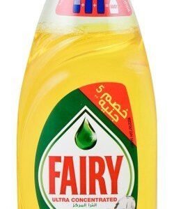 Fairy Ultra Concentrated Dishwashing Liquid Lemon Scent (-5 EGP) 620 gr