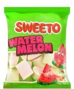Sweeto Marshmallows Watermelon Flavor - pig fats free  pig derivatives free