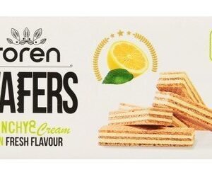Toren Crunchy Wafers Filled with Lemon Cream 55 gr