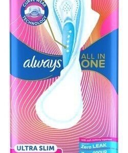 Always All in One Large Ultra Slim Pads with Wings 20 per pack