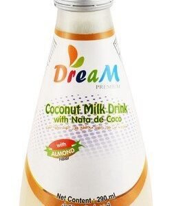 Dream Coconut Drink with Nata de Coco Almond Flavor